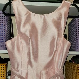 Shimmering pink dress